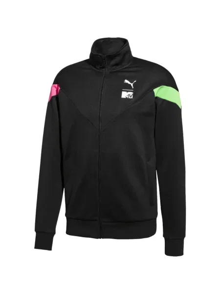 Hanorac cu fermoar Puma negru