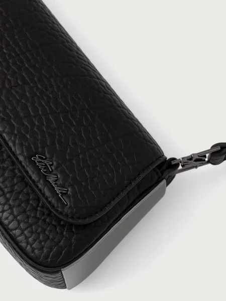 Кожаная сумка-багет Steve Madden