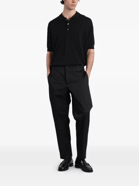 Pantaloni Greyed conici negru