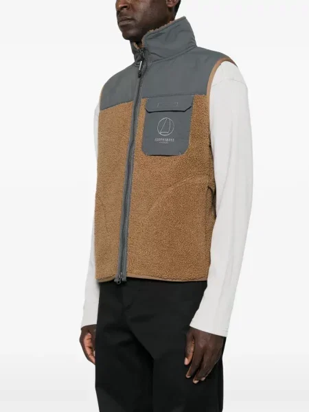 Vestă Murphy&nye din fleece maro