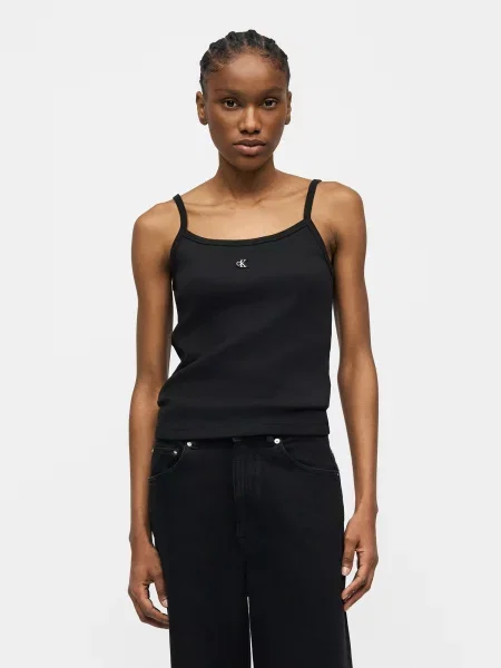 Calvin Klein Jeans Top negru