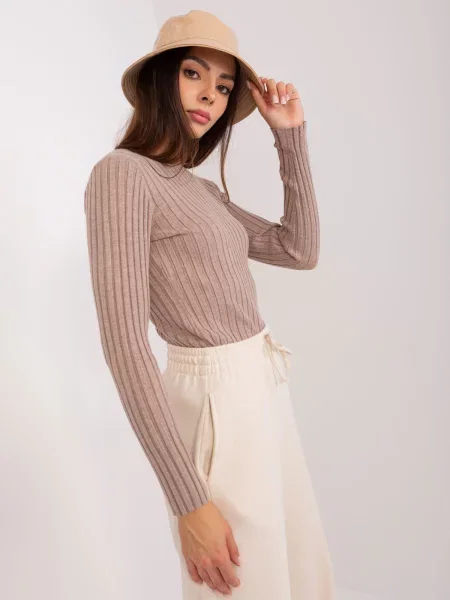 Pulover Fashionhunters bej
