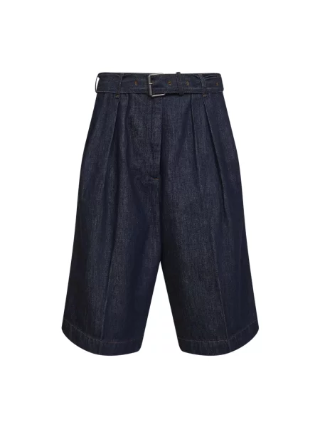 Szorty Dries Van Noten niebieskie