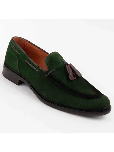 Pantofi Purapiel verde