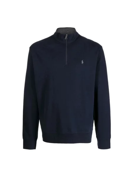 Haftowana bluza Polo Ralph Lauren niebieska
