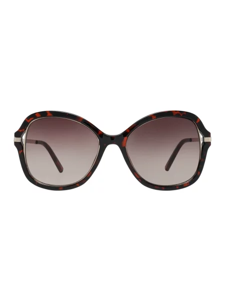 Guess Akcesoria Kobieta ONE SIZE Okulary Przeciwsłoneczne Motylkowe Gradient Ochrona UV brązowy
