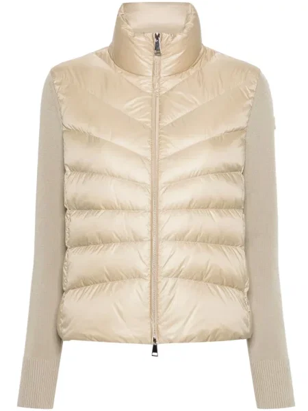 Geacă cu puf Moncler tricotate