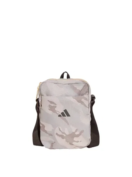 ADIDAS PERFORMANCE Torba preko ramena Camo Graphic bež / moka smeđa / svijetlosiva crna
