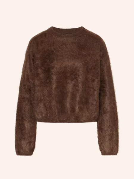 Soft Goat Kašmírový Svetr tmavě hnědá