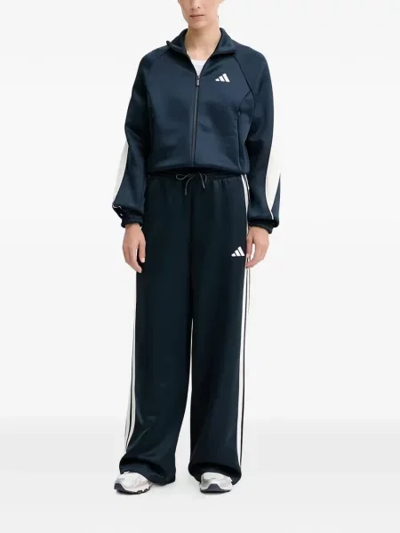 Ριγέ τρέξιμο παντελόνι Adidas μπλε