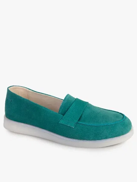 Замшевые туфли Modamilano бирюзовый