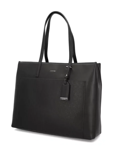 Calvin Klein kabelka Shopper černá