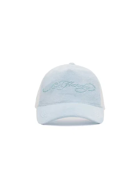 Ed Hardy Čiapka pastelovo modrá biela