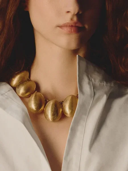 Colier Jacquemus auriu
