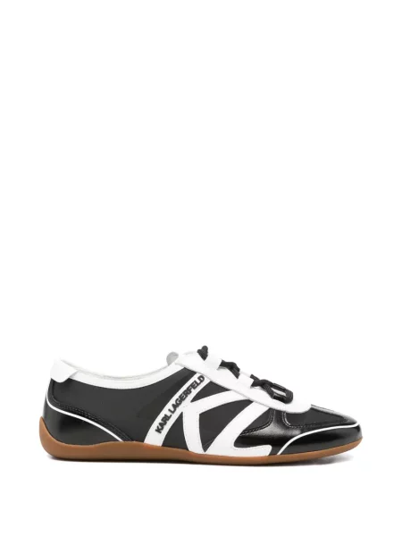 Sneakerși Karl Lagerfeld cu imagine negru