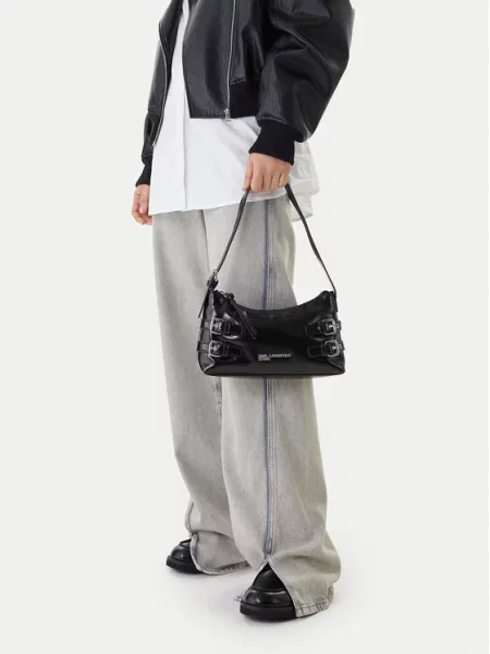 Kabelka Karl Lagerfeld Jeans černá