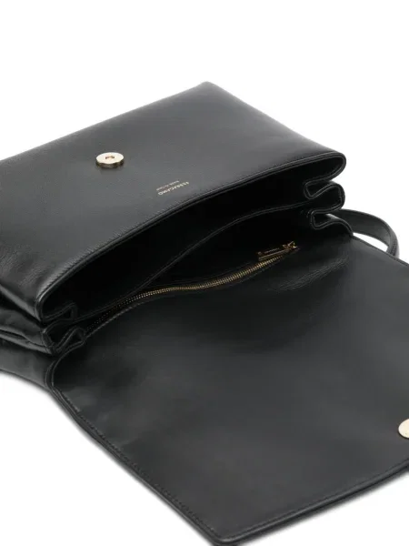 Чанта Ferragamo с катарама черно