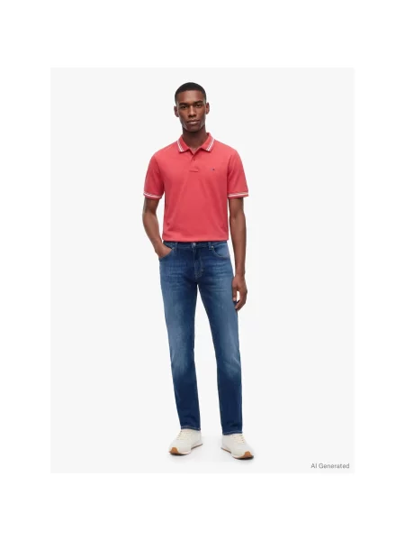 Blugi Tommy Jeans albastru