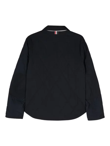 Kurtka Thom Browne ocieplana niebieska