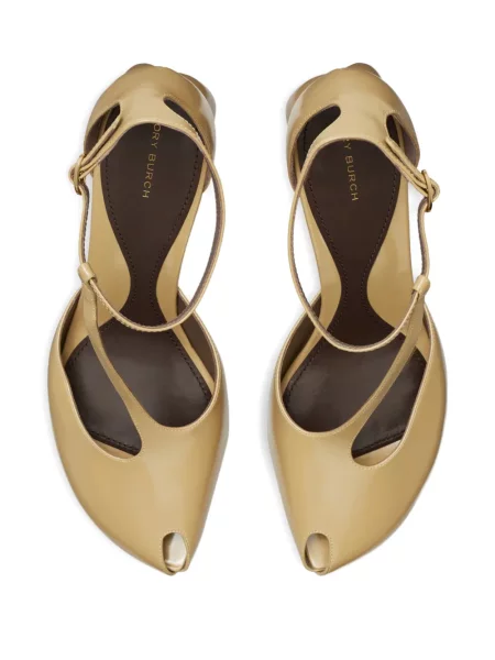 Pantofi cu toc Tory Burch maro