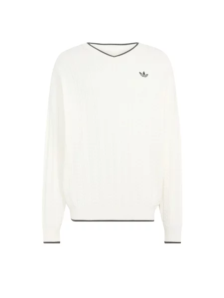 ADIDAS ORIGINALS Svetr šedá bílá
