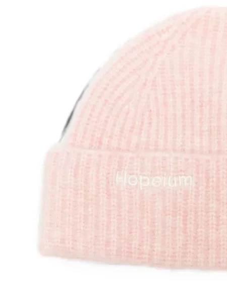 Căciulă Hopeium cu broderie roz