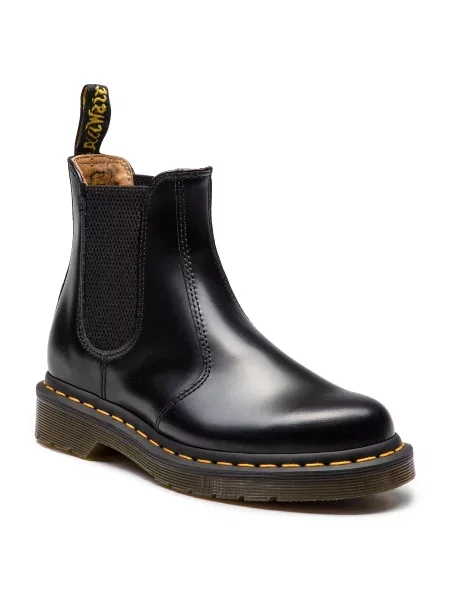 Μποτάκια με λάστιχο Dr. Martens Ys Black μαύρο