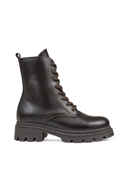 Шкіряні Черевики Alex Bell коричневий