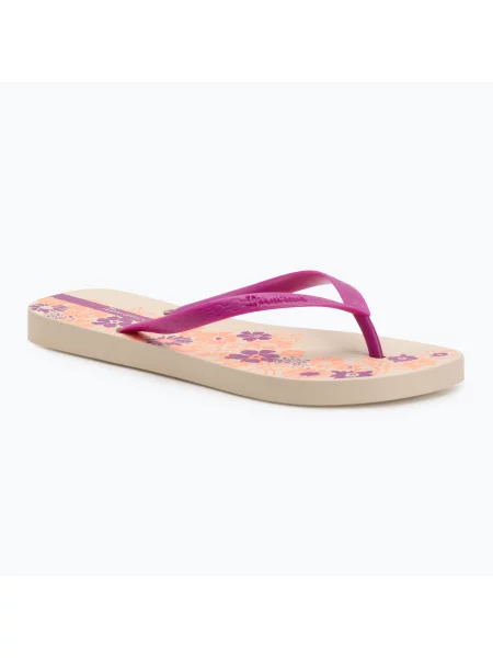 Джапанки Ipanema Classic Happy XII beige/pink/orange за жени бежово