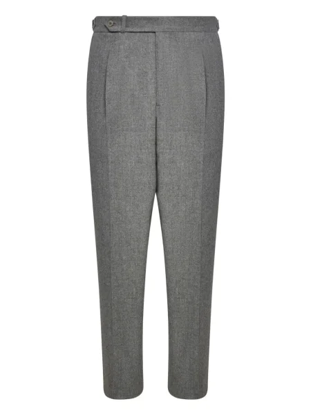 Pantaloni Franzese Collection plisate gri