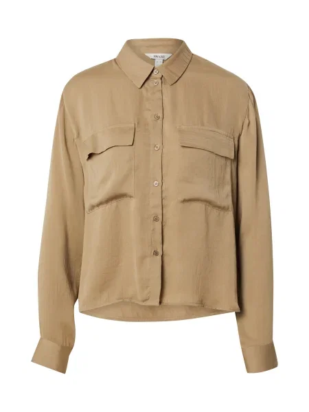 VERO MODA Blúz VMFABIANA olíva