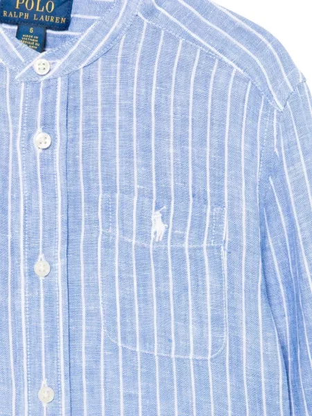 Koszula dziecięca Polo Ralph Lauren niebieska