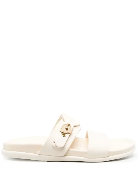 Sandale Ancient Greek Sandals cu cataramă alb