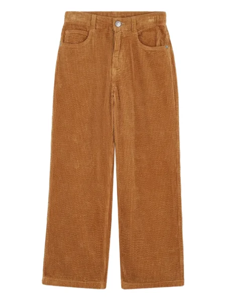 Spodnie dziecięce Zadig & Voltaire brązowe