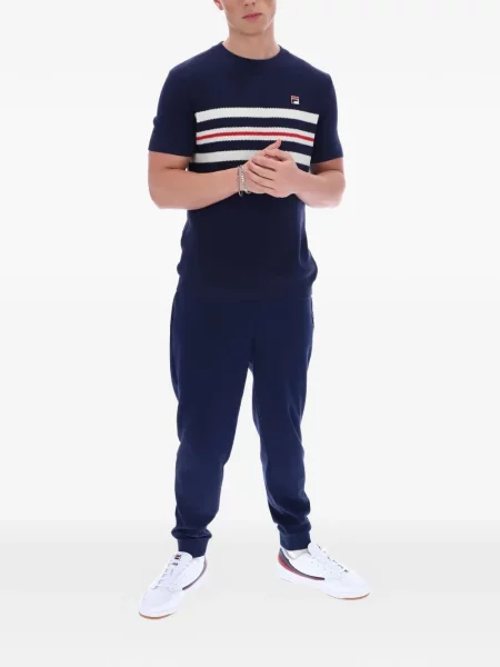 Tricou Fila cu dungi albastru
