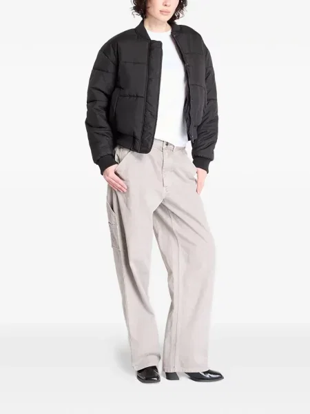Matlasat geacă bomber Urban Classics negru