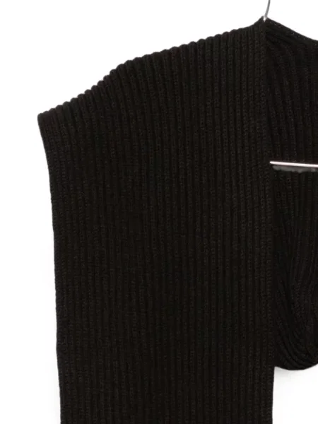 Fular Soeur tricotate negru