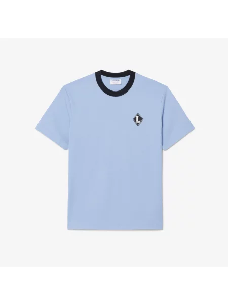Футболка Lacoste голубая