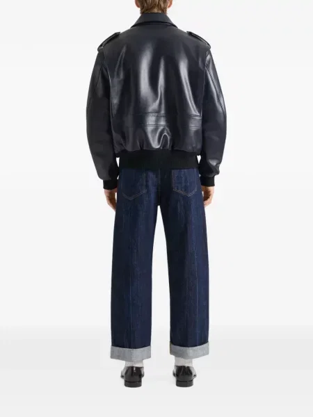 Geanta de piele Givenchy albastru