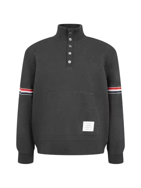 Hanorac Thom Browne cu dungi gri