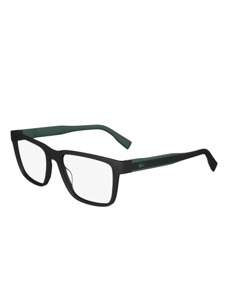 Ochelari de soare Lacoste cu imagine negru