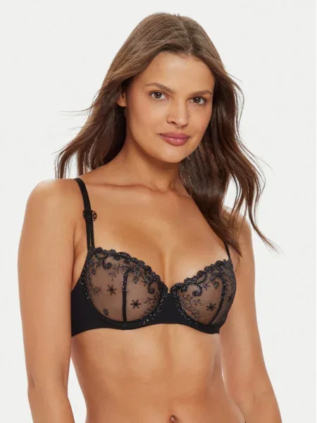 Simone Pérèle Sutien Balconette Delice negru