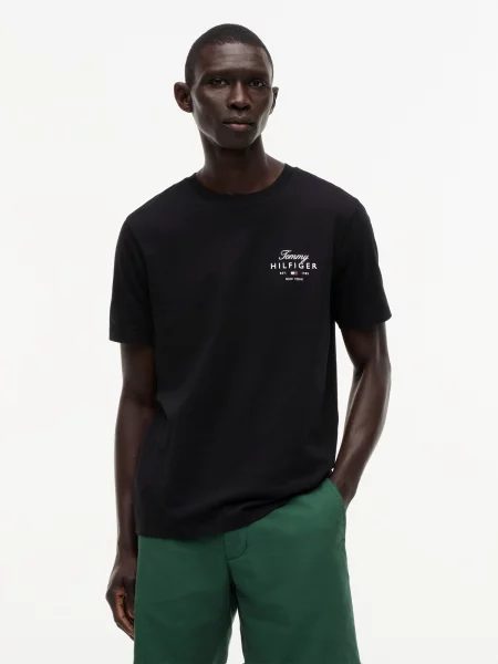 TOMMY HILFIGER Tricou negru