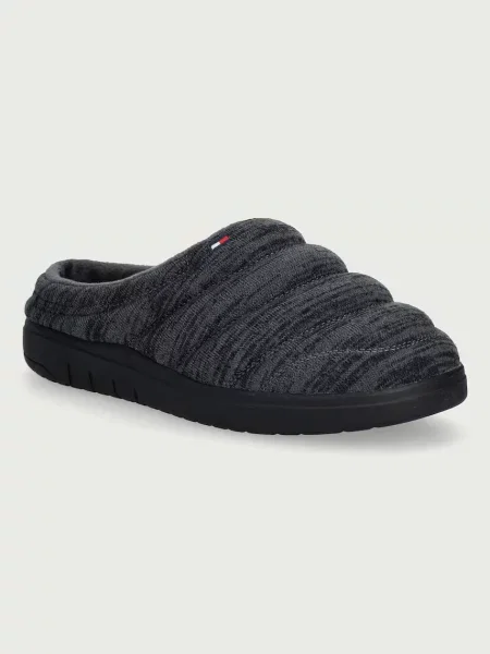 Tommy Hilfiger Pantofle PREMIUM COMFORT HOUSE SHOE šedé