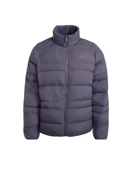 ADIDAS SPORTSWEAR Sportovní bunda Essentials tmavě fialová černá