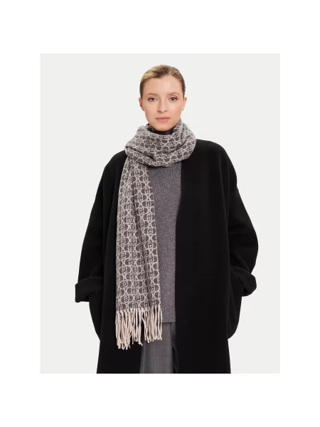 Šal Liu Jo s printom crna