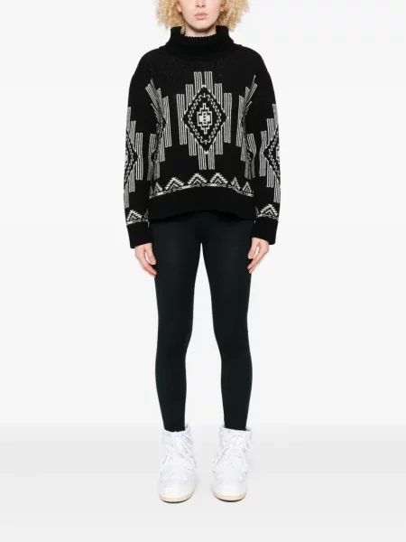 Pulover We Norwegians negru