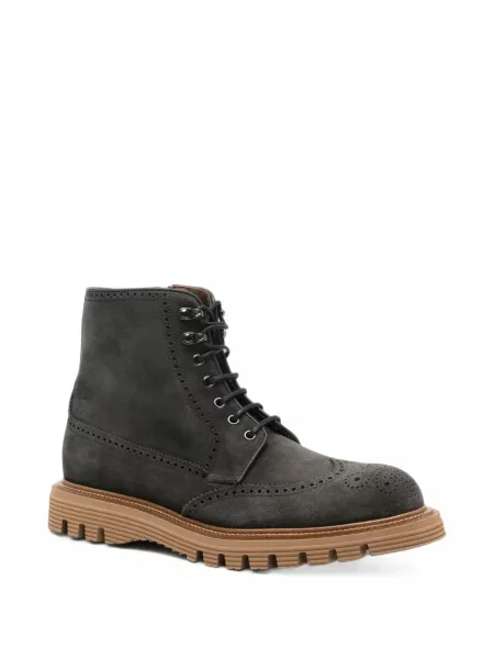 Brogues Fratelli Rossetti σουέτ γκρι