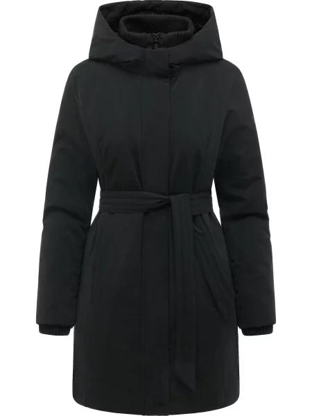 Ragwear Palton funcțională Northe Y' negru