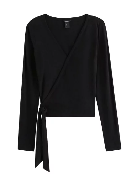 Lindex Geacă tricotată Janni' negru